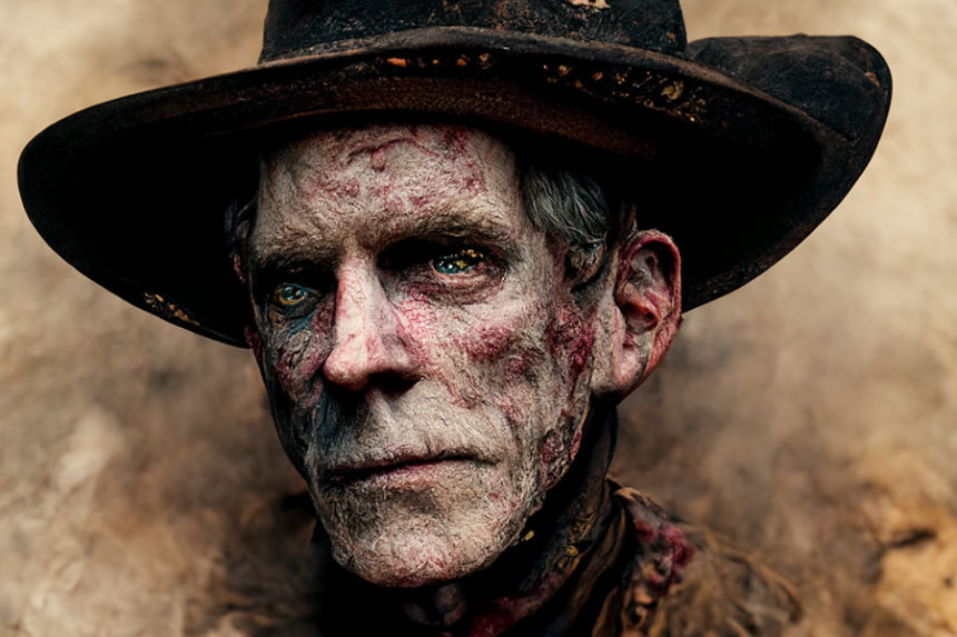 k3willie Joseph Loveless is a scary zombie wearing old cowboy h d6cb8088 a6cd 4ae7 bcb2 49312d194b68 copy