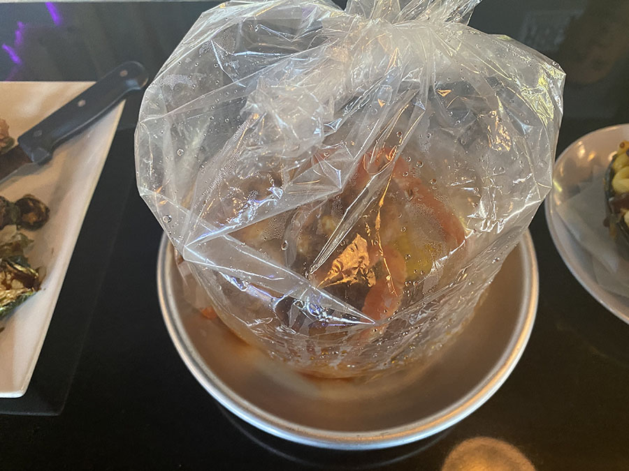 the crab in a bag