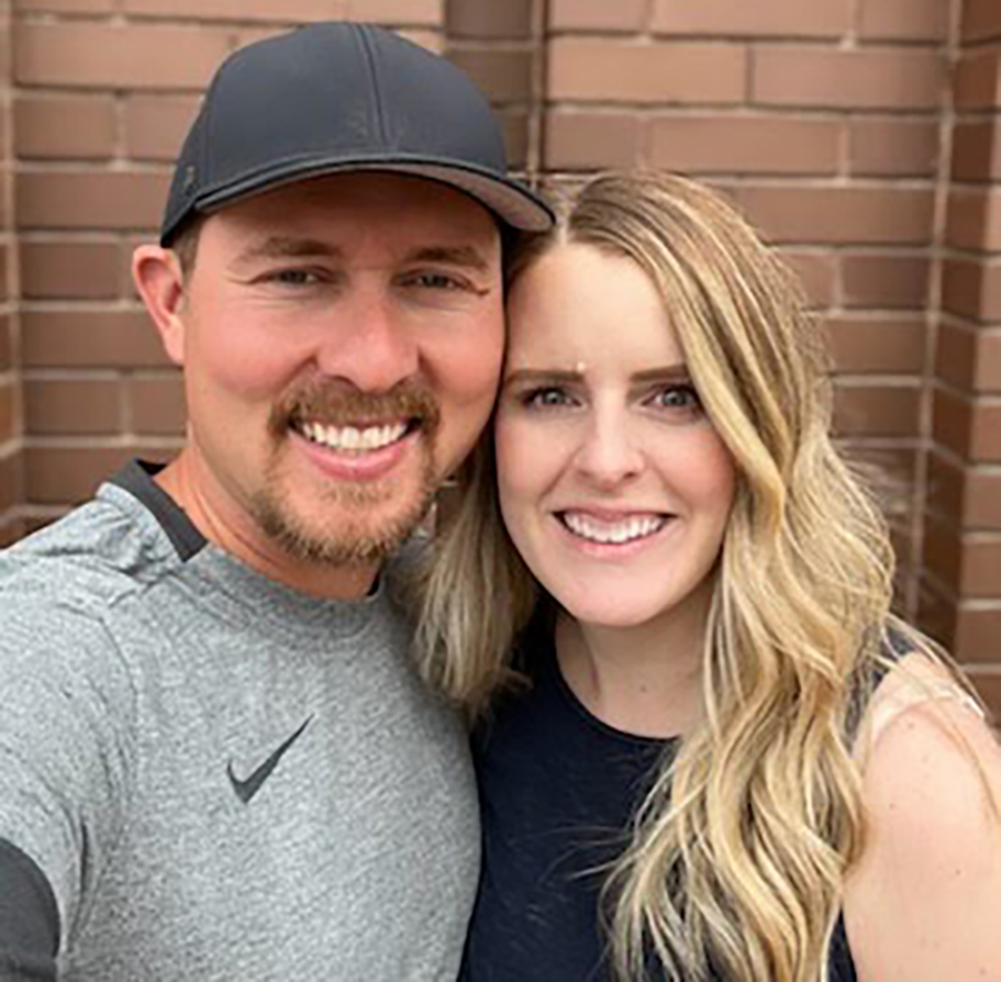 Madison and her husband