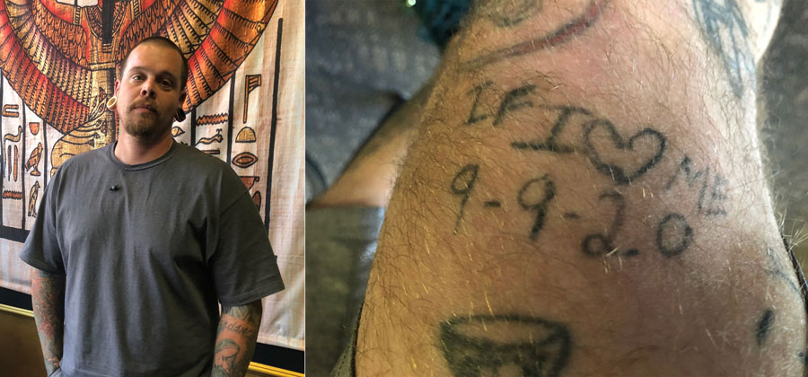 mahan and tattoo