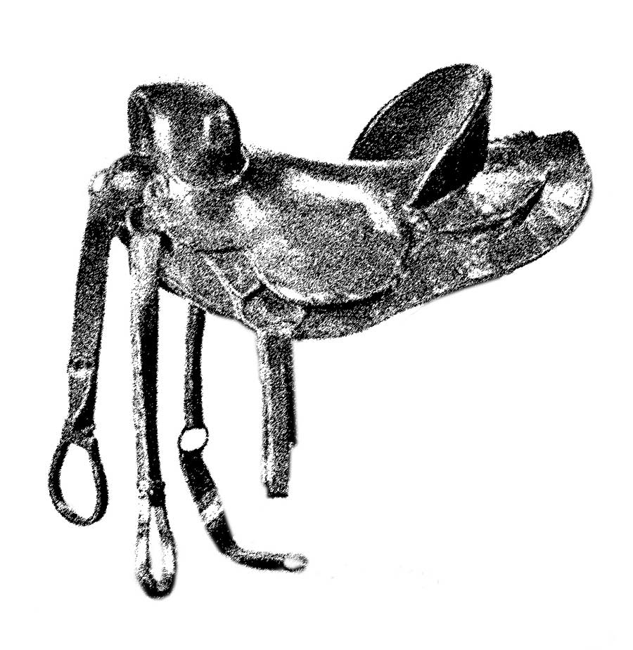 saddle sketch