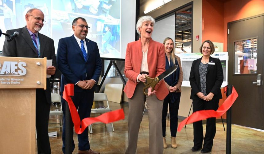 CAES ribbon cutting pic