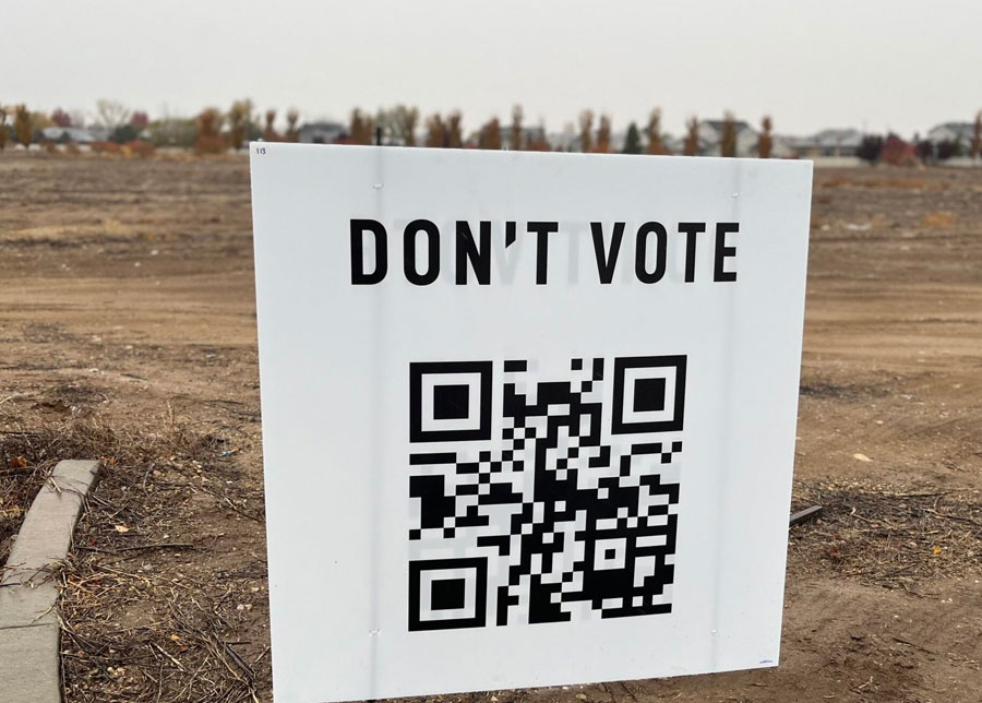 Bundy campaign fined $250 by Idaho Secretary of State for 'Don't Vote' signs - Vimarsana News