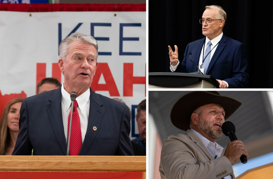 Ammon Bundy, Stephen Heidt among unconventional field challenging Idaho Gov. Brad Little - Vimarsana News