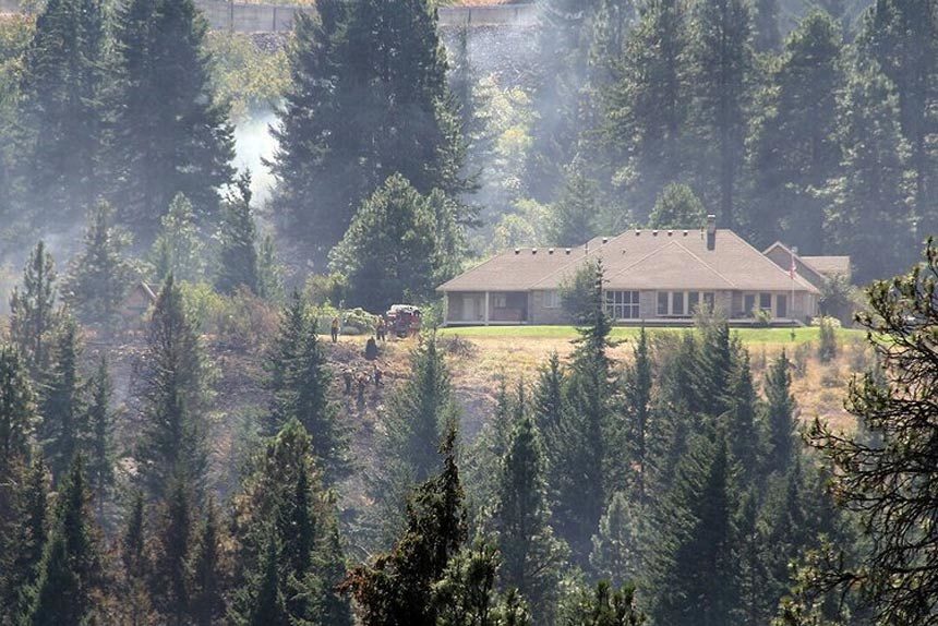 home wildfire