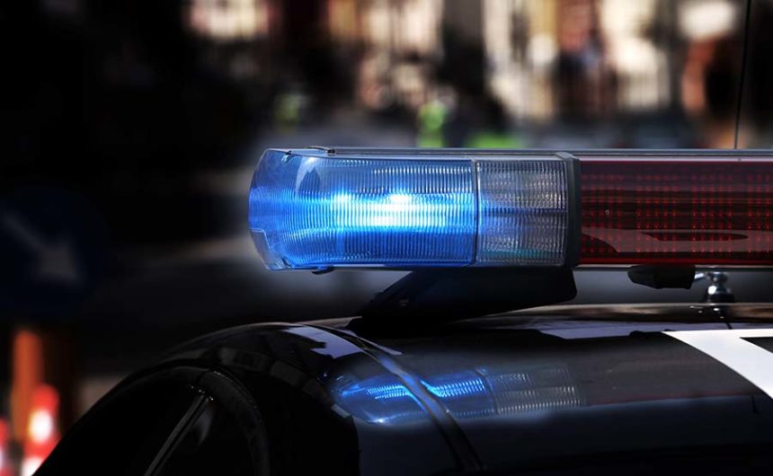 real police lights