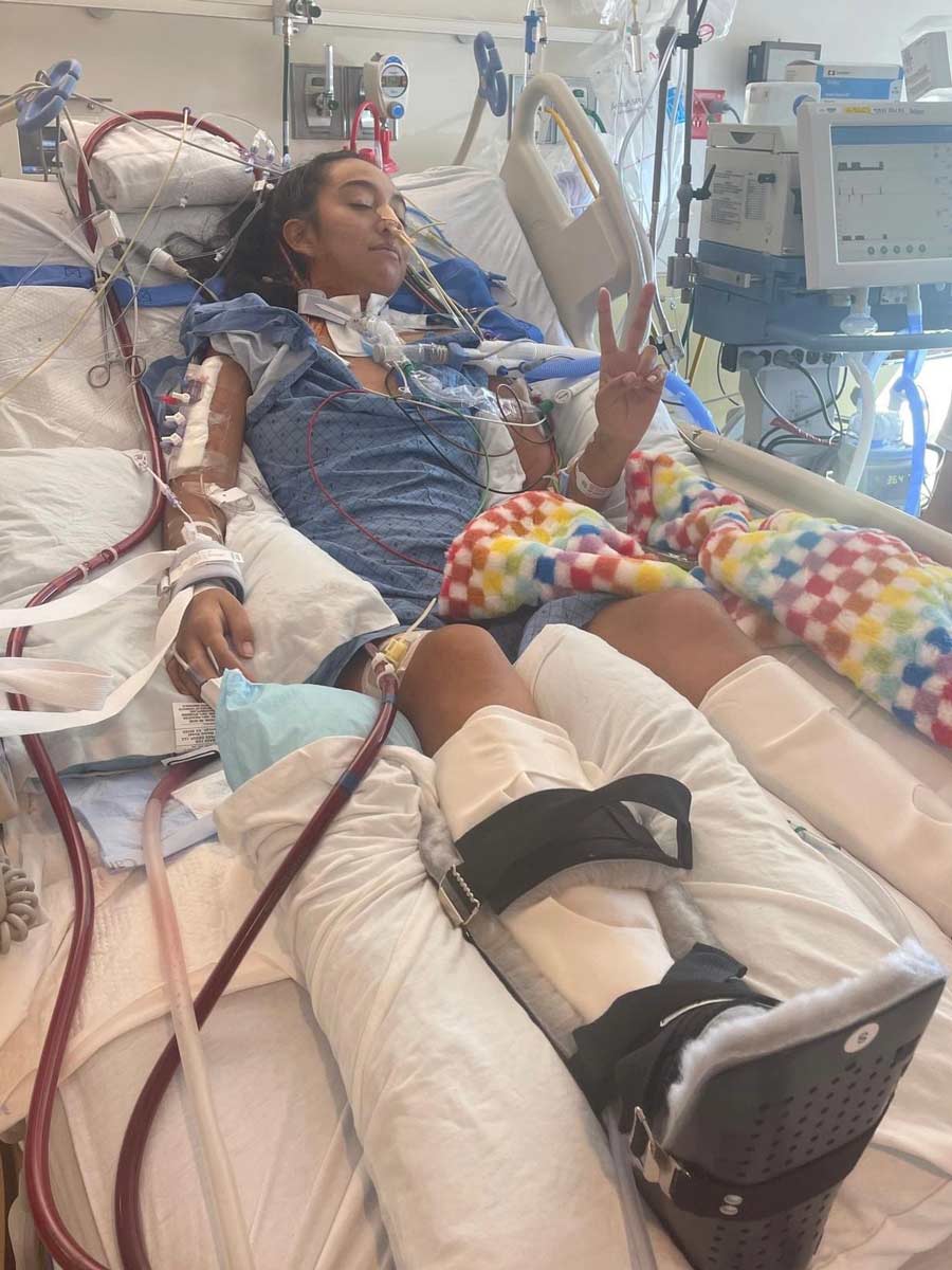 Taeloni in the hospital