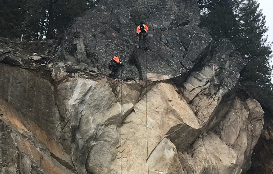 Rock scaling set to begin Wednesday on highway between Challis and