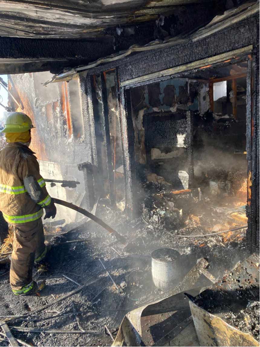 Community rallies around Inkom family whose home was destroyed in