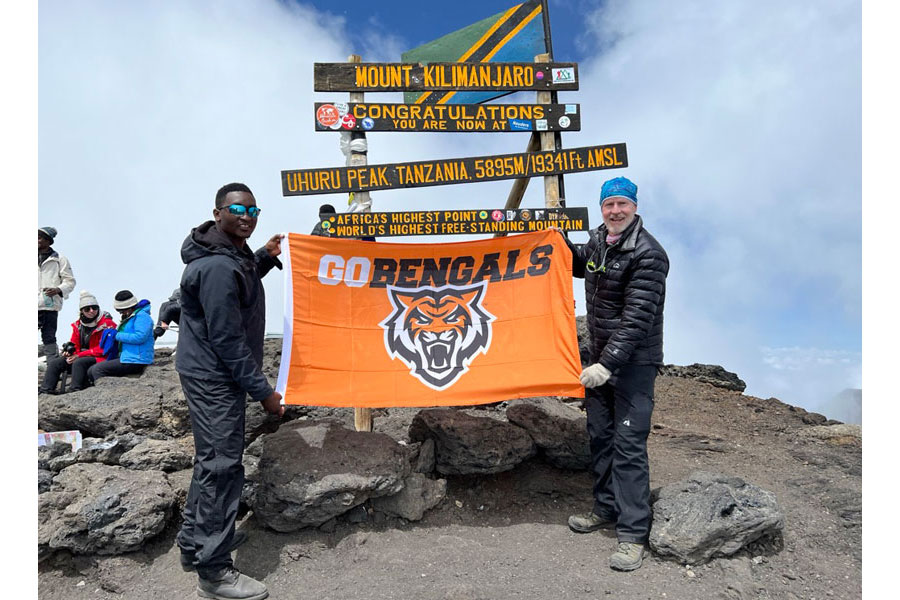 ISU professor shares lessons he learned summiting Africa's Mt. Kilimanjaro - Vimarsana News