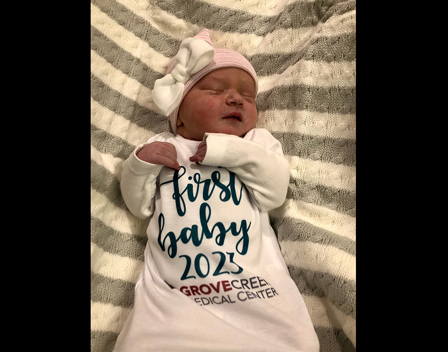 Just announced: The first baby born in Blackfoot this year - Vimarsana News