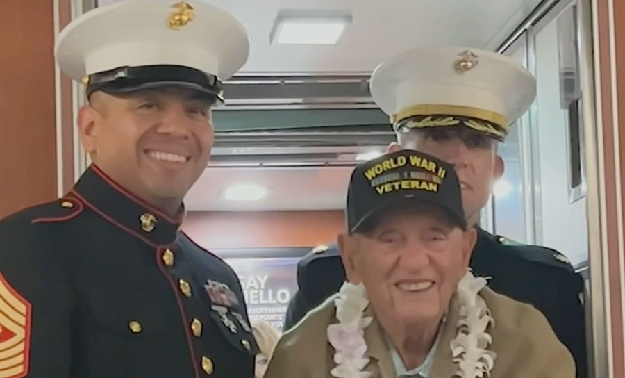 Oldest living Pearl Harbor survivor marks 105th birthday - Vimarsana News