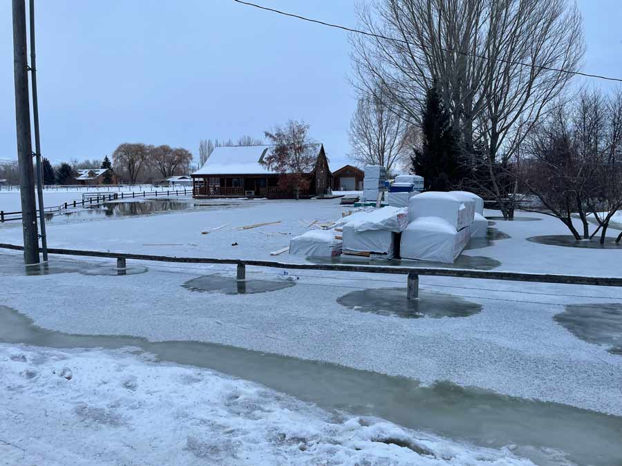 Ice jam on Lemhi River causes flooding in Salmon neighborhood - Vimarsana News