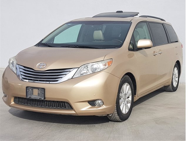 TOYOTA SIENNA 2012 seminuevo garantizado NISSAN ALAMEDA