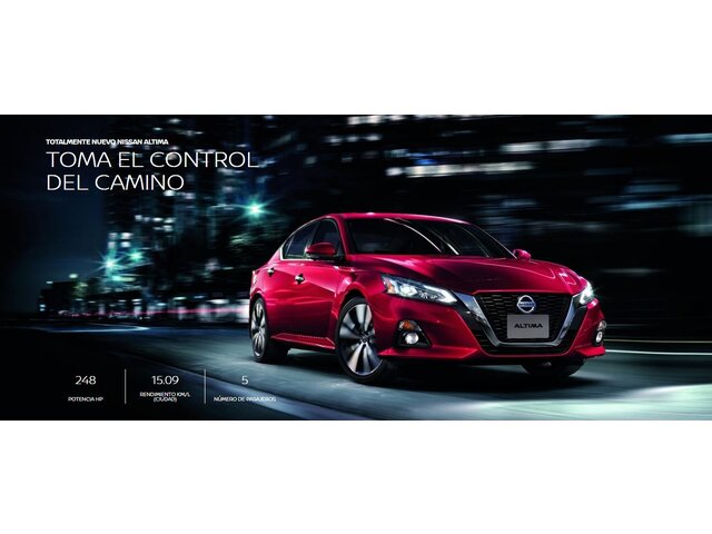 New Nissan Altima at San Francisco in Nissan Car Visualizer