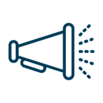 Authority Bias Bullhorn Graphic