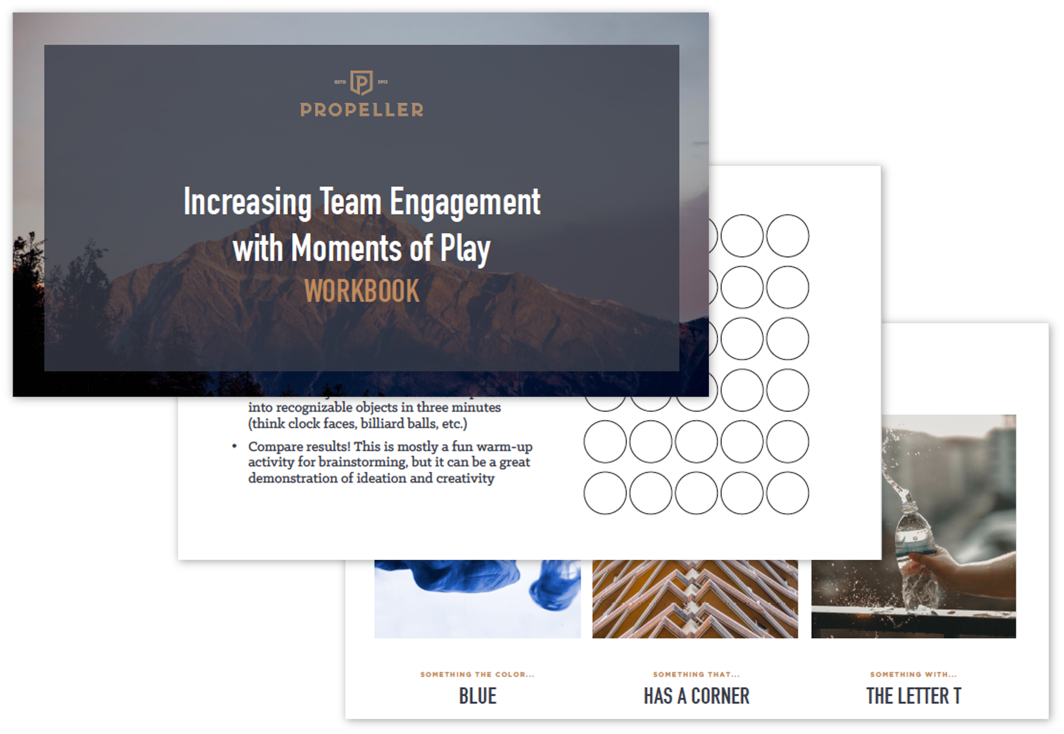 Image: The Propeller Team Engagement Workbook Image: The Propeller Team Engagement Workbook
