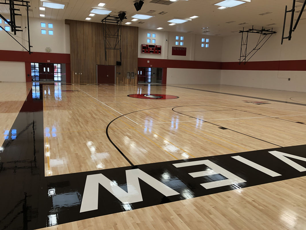Valley View High School Gym Modernization Tilden Coil