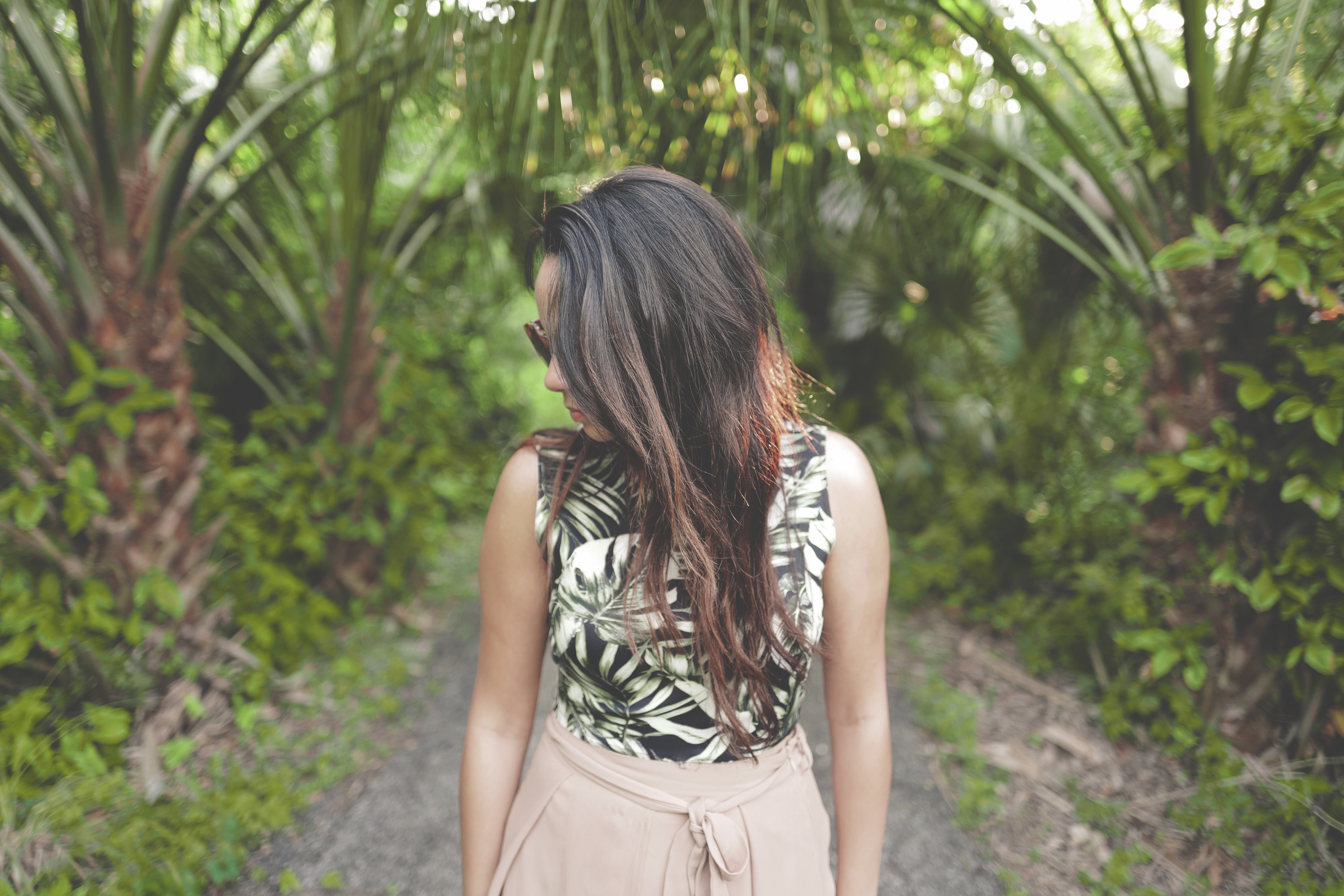 woman-in-forest