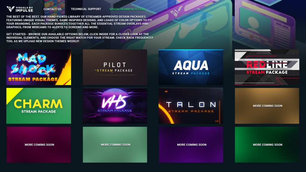 8 Killer Streamlabs 'Stream Design Factory' Overlays