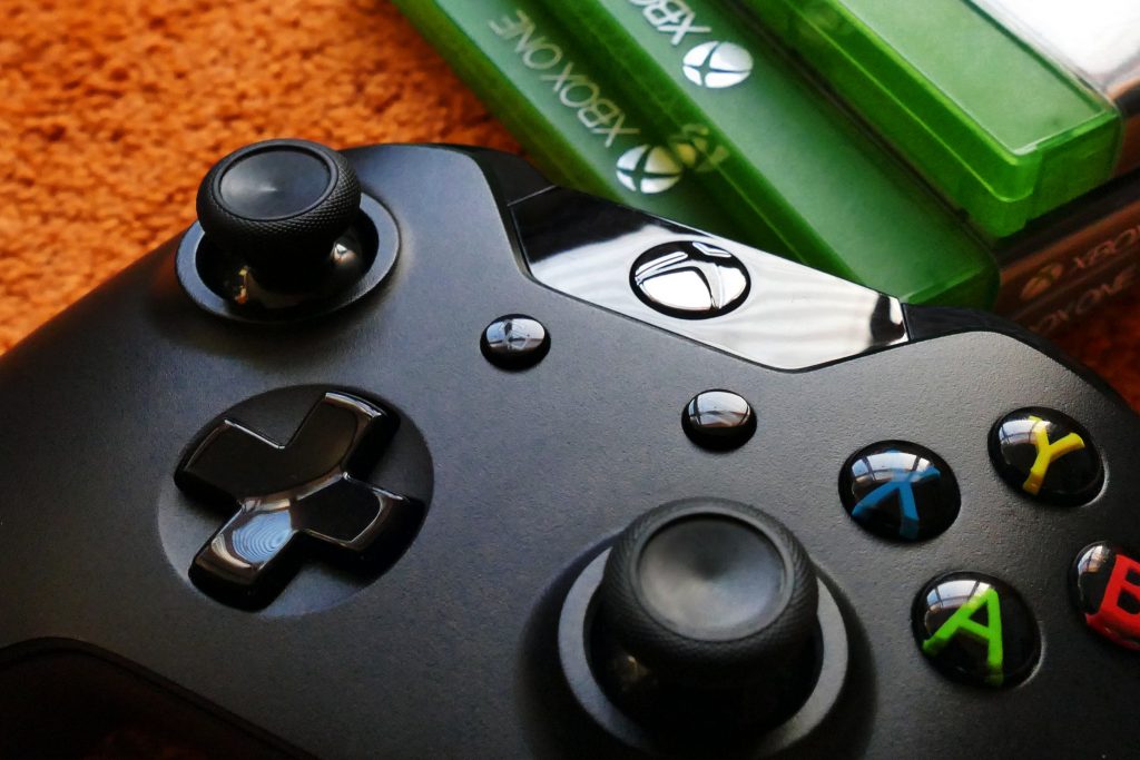 Close up XBOX Controller