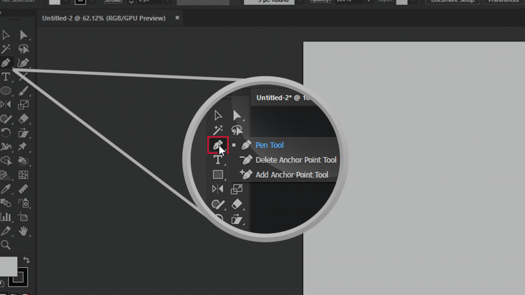 Pen Tool Add Remove Anchor Point