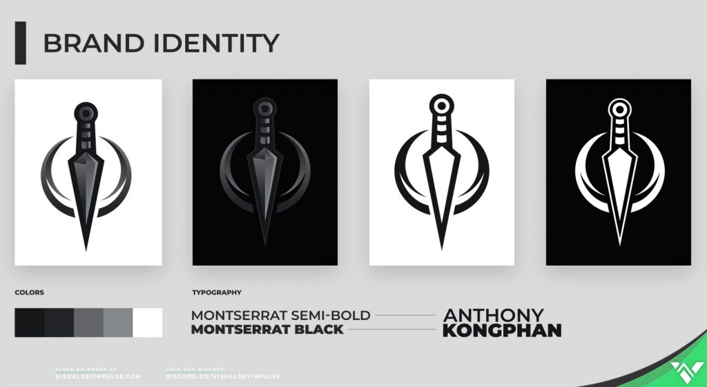 Anthony Kongphan Logo Design