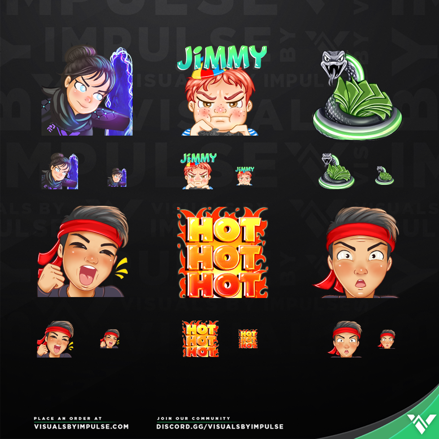 Anthony Kongphan Custom Twitch Emotes