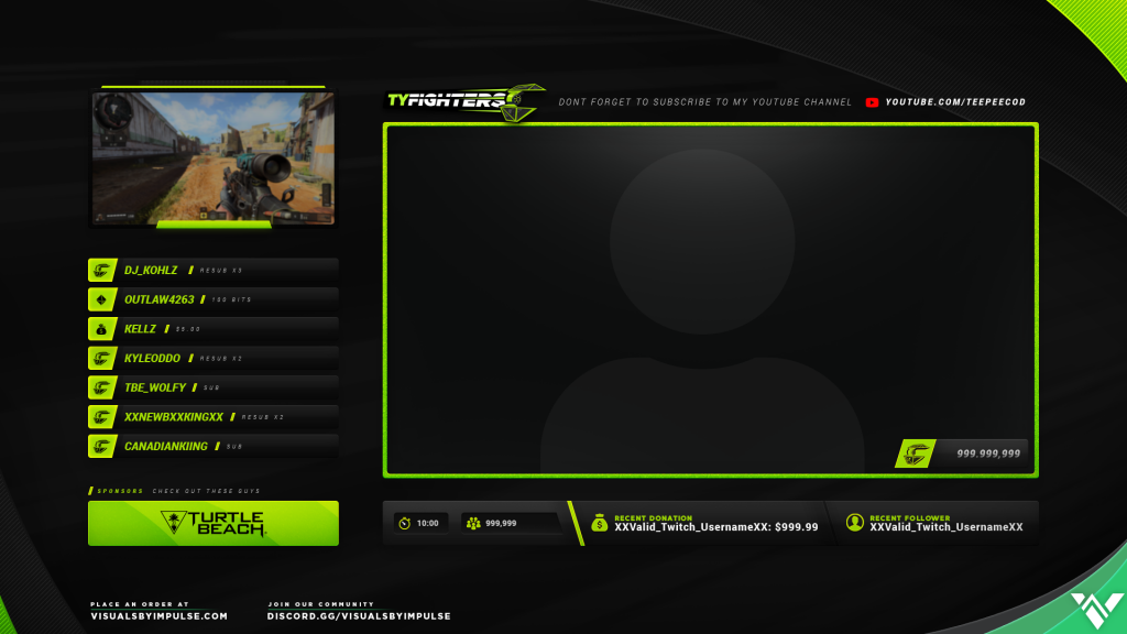 Tyler OpTic TeeP Intermission Screen