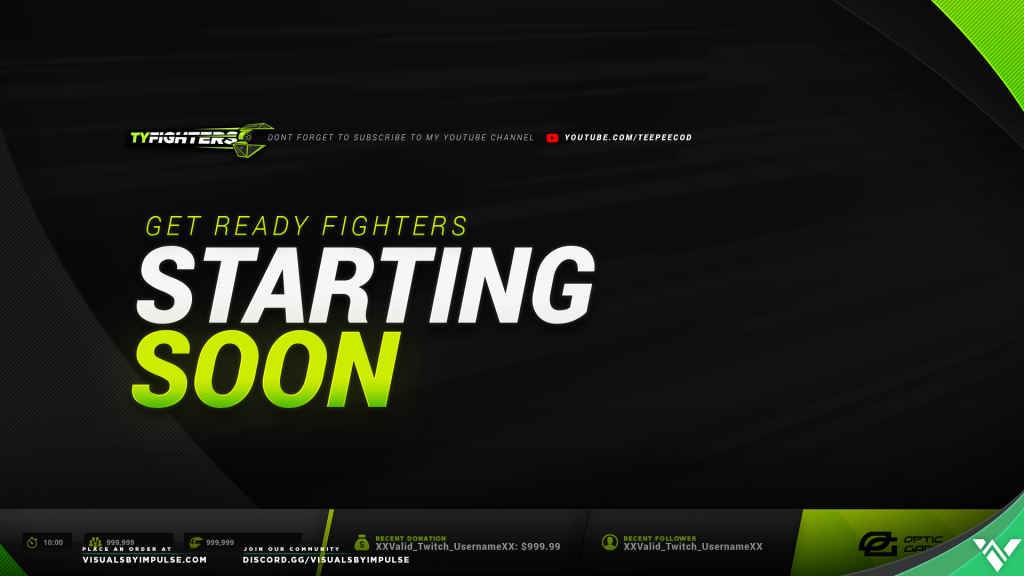 Tyler OpTic TeeP Starting Soon Screen