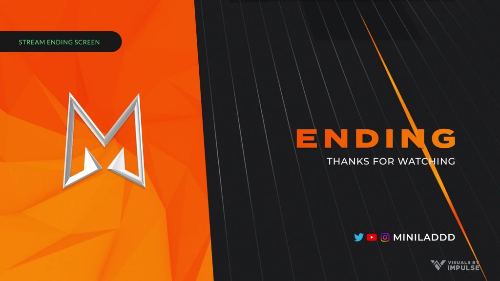 MiniLadd Stream Ending Screen