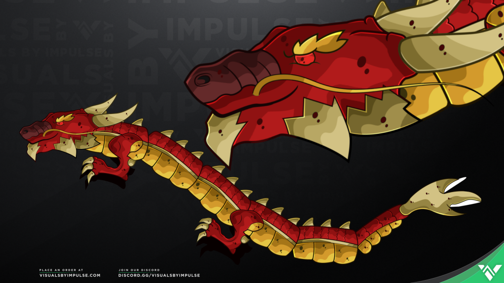 Lord Kebun Dragon Illustration