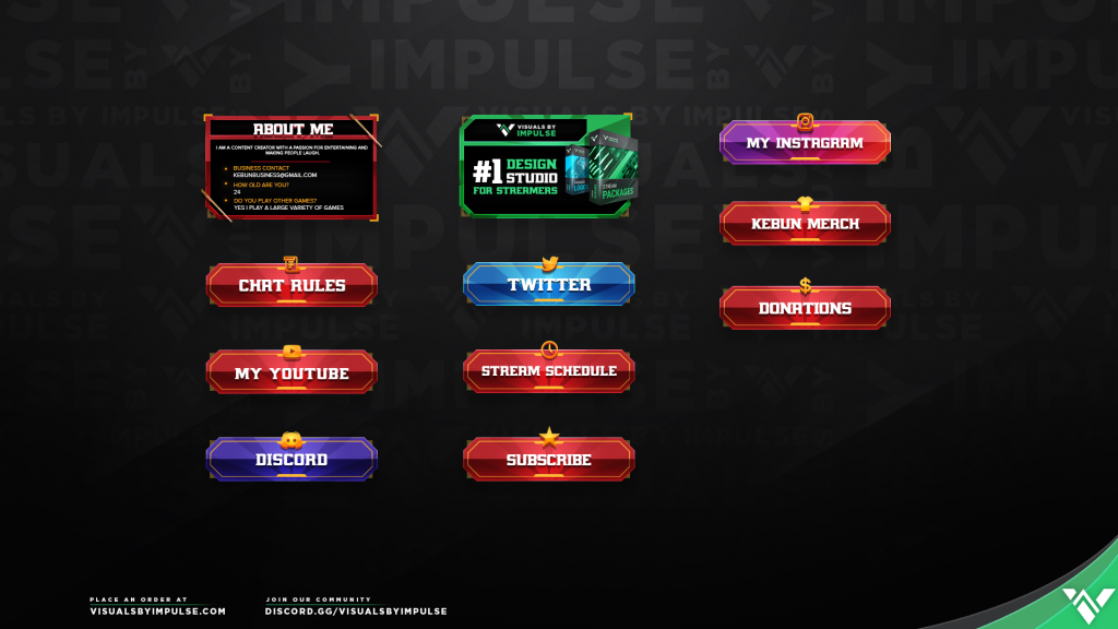 Lord Kebun Twitch Panels