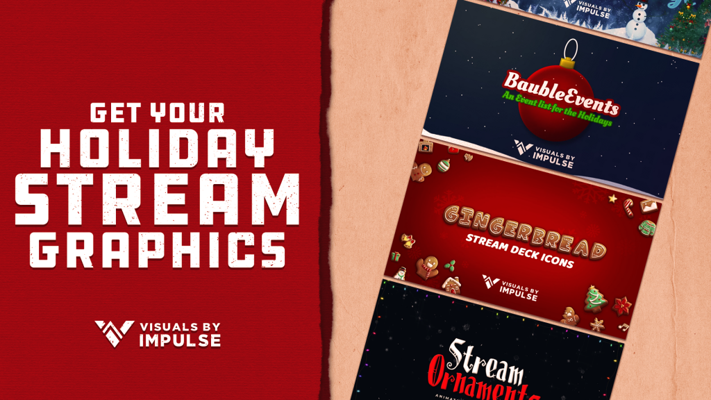 Christmas Stocking Stuffers Twitch Overlays & Widgets