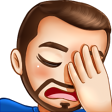 Facepalm Emote Facepalm Emote