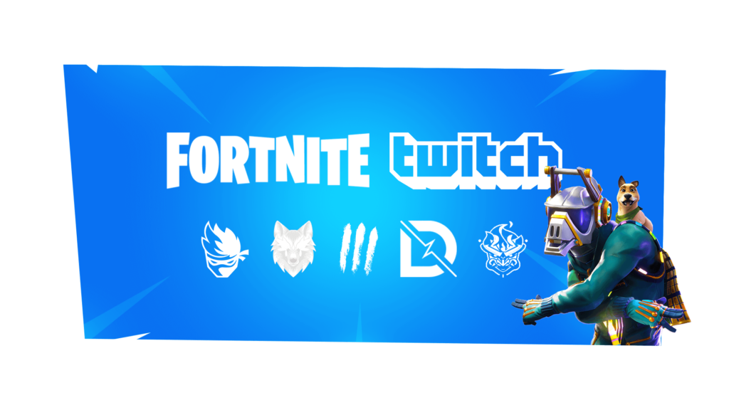 Fortnite Twitch Streamers 5 Logos