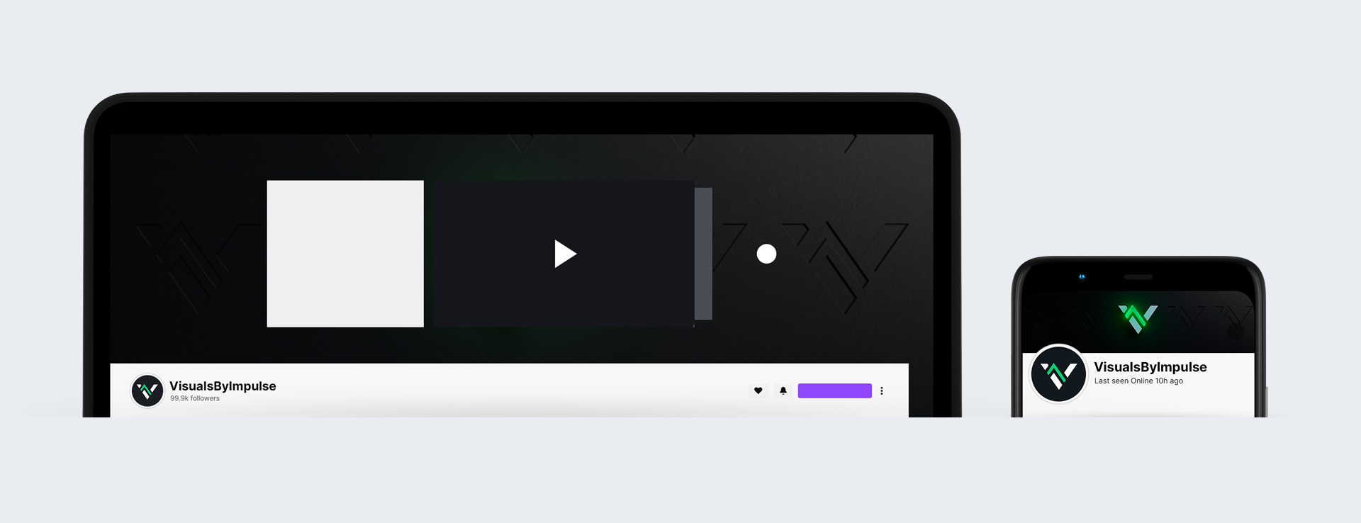 zoomed in profile banners on desktop vs mobile twitch