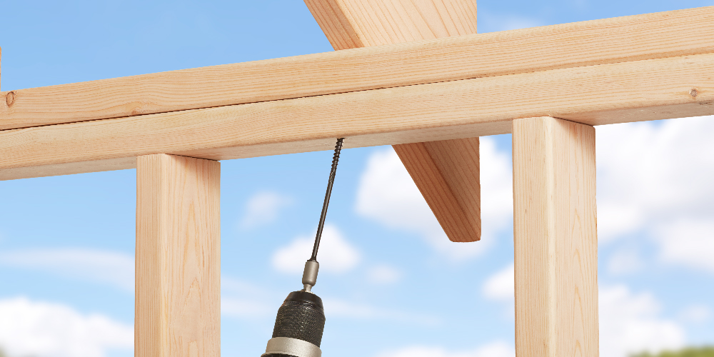 500, 4 Starborn Structural H23 Deck Ledger Multi-Purpose Wood Screw
