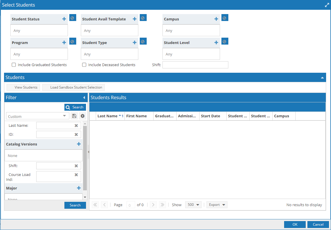 Analytics_SelectStudents