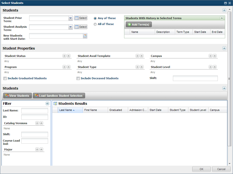 BasePredictiveDataSandbox_SelectStudentsModal
