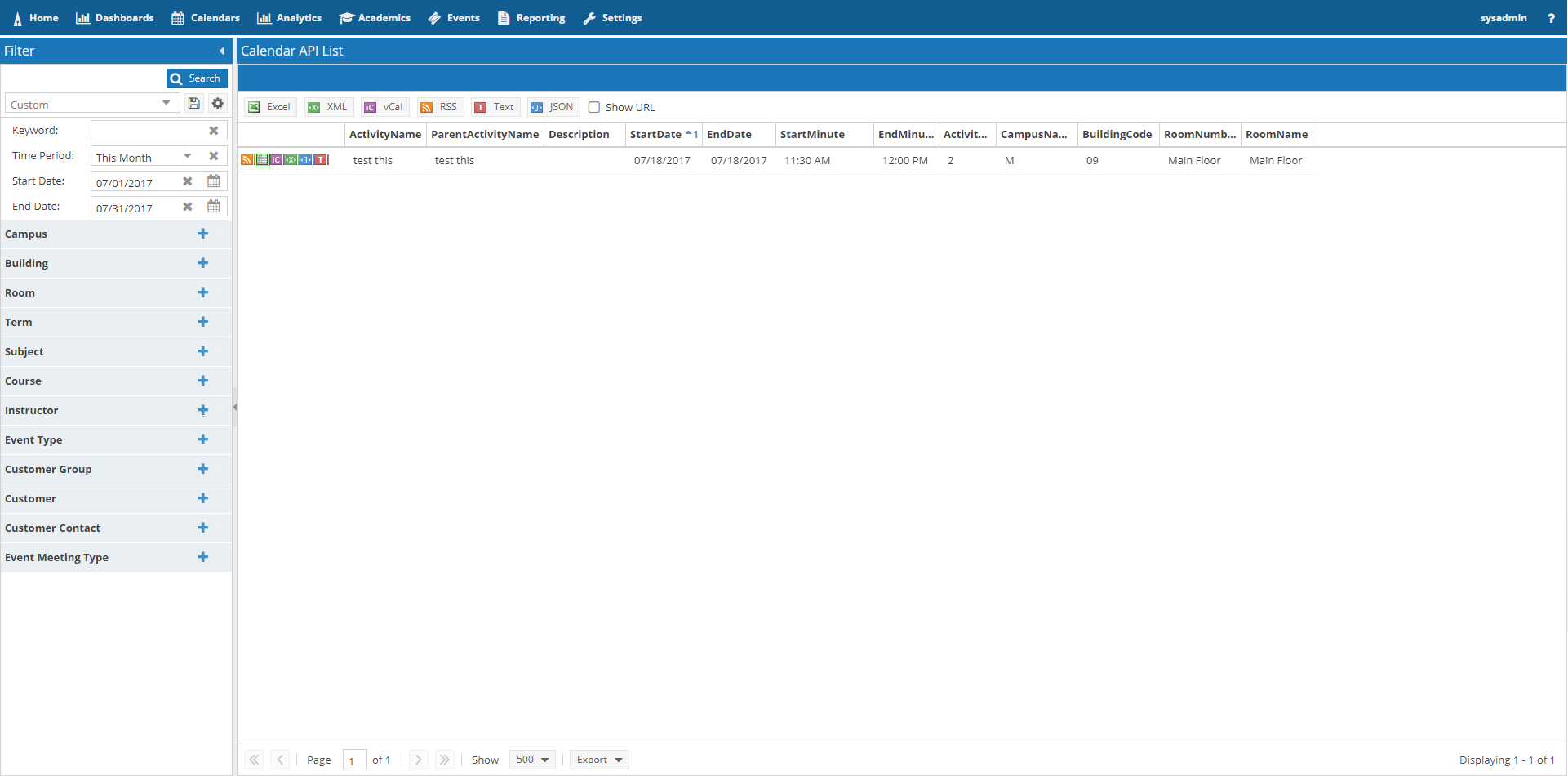 CalendarAPI_TestTool