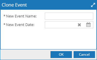 Event Clone Name