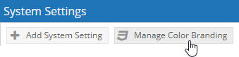 Manage Color Branding_SystemSettingButton