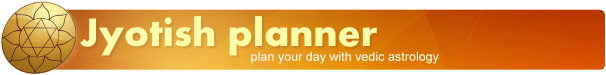 Jyotish Planner Jyotish Planner