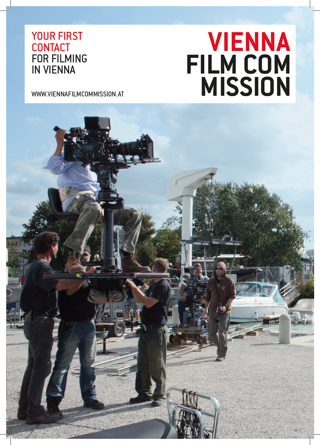 VIENNA FILM COMMISSION INSERTION ON SET OF SOKO DONAU