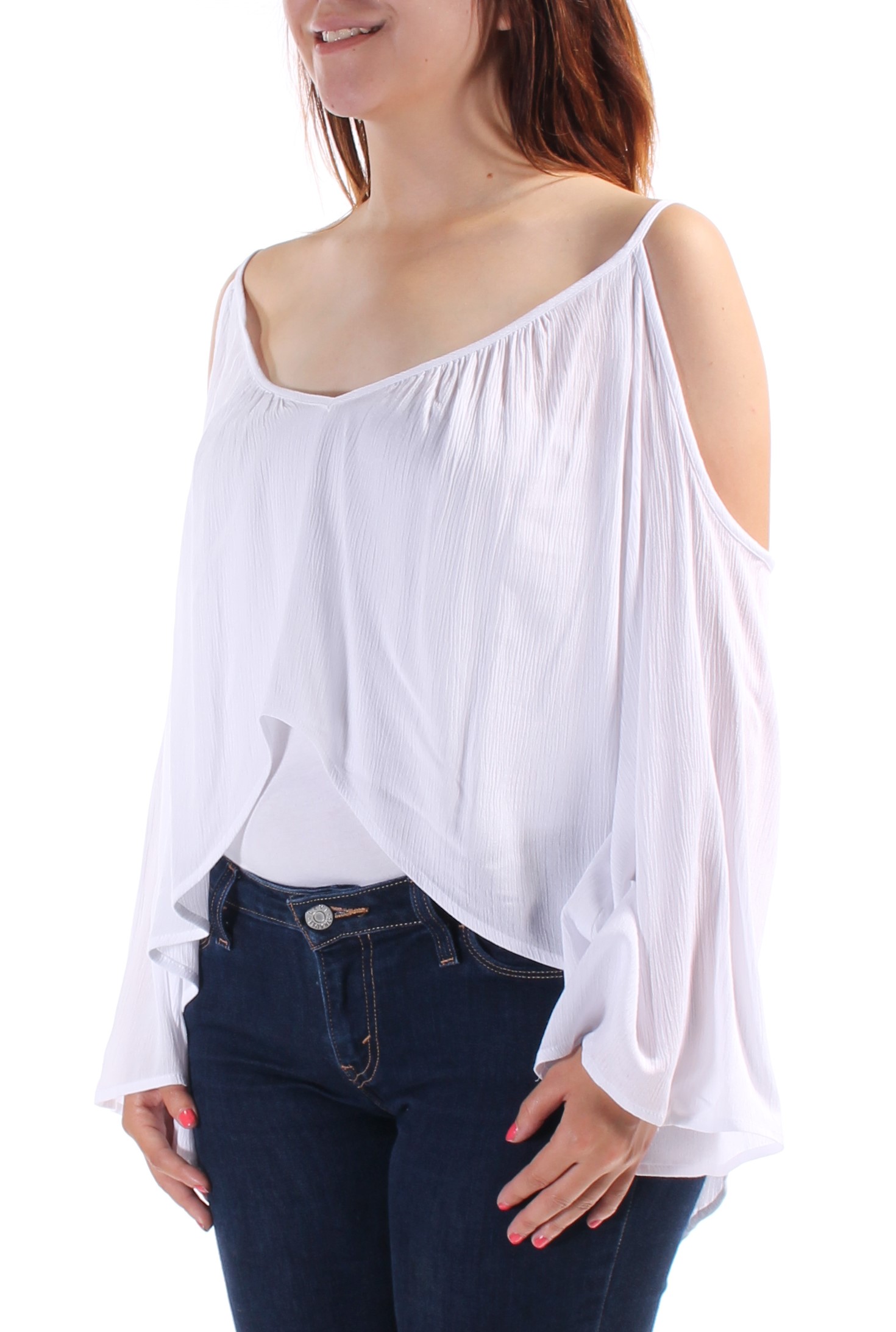 Cut Out Sleeve Top - Just $7
