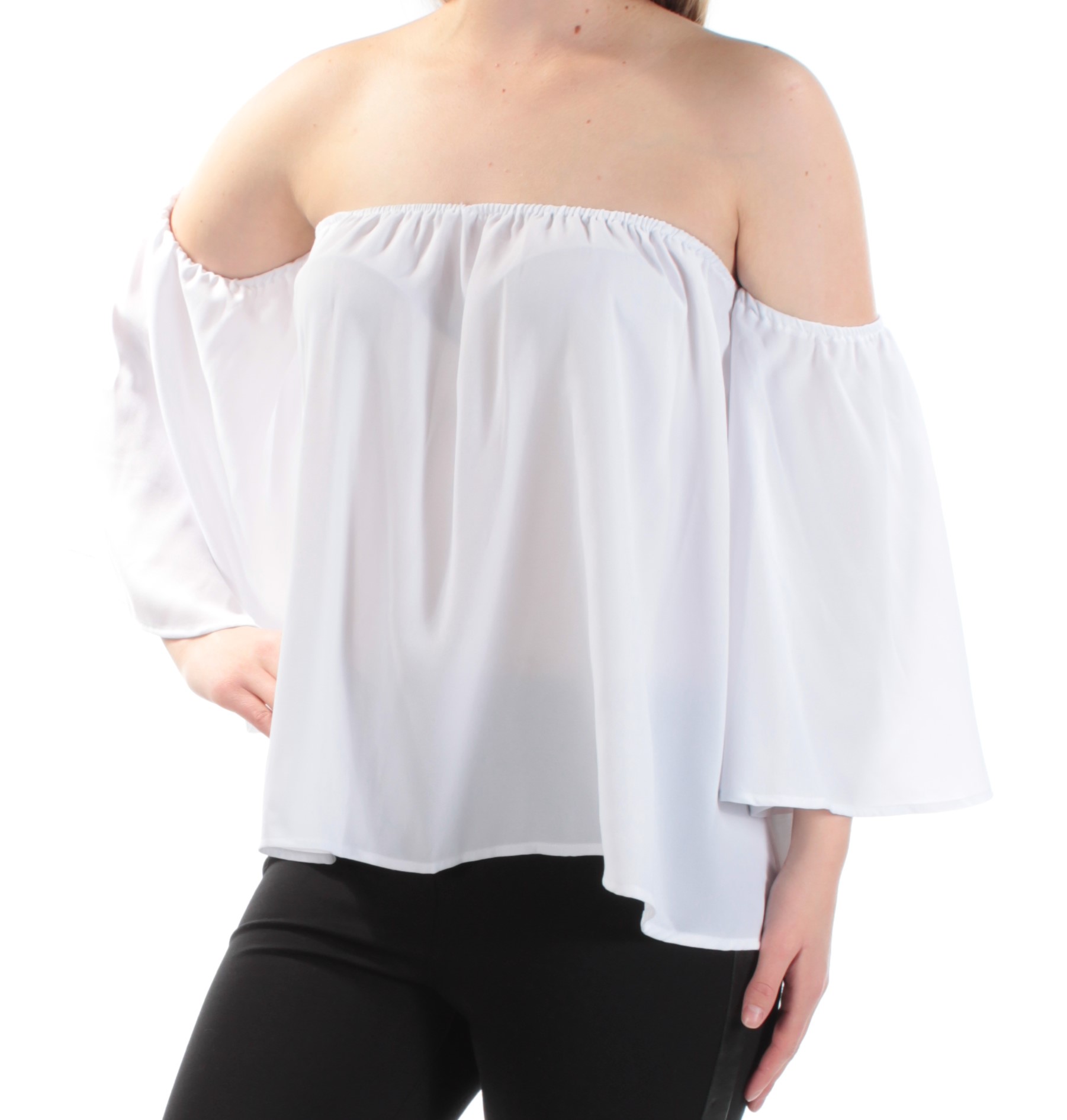white bell sleeve