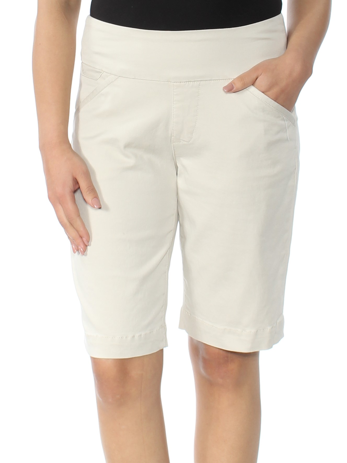 JAG Womens Beige Bermuda Wear To Work Shorts Regular Size 4 eBay