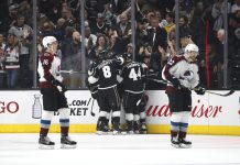 Kings up to 3rd in Pacific with 3-1 win over Avalanche