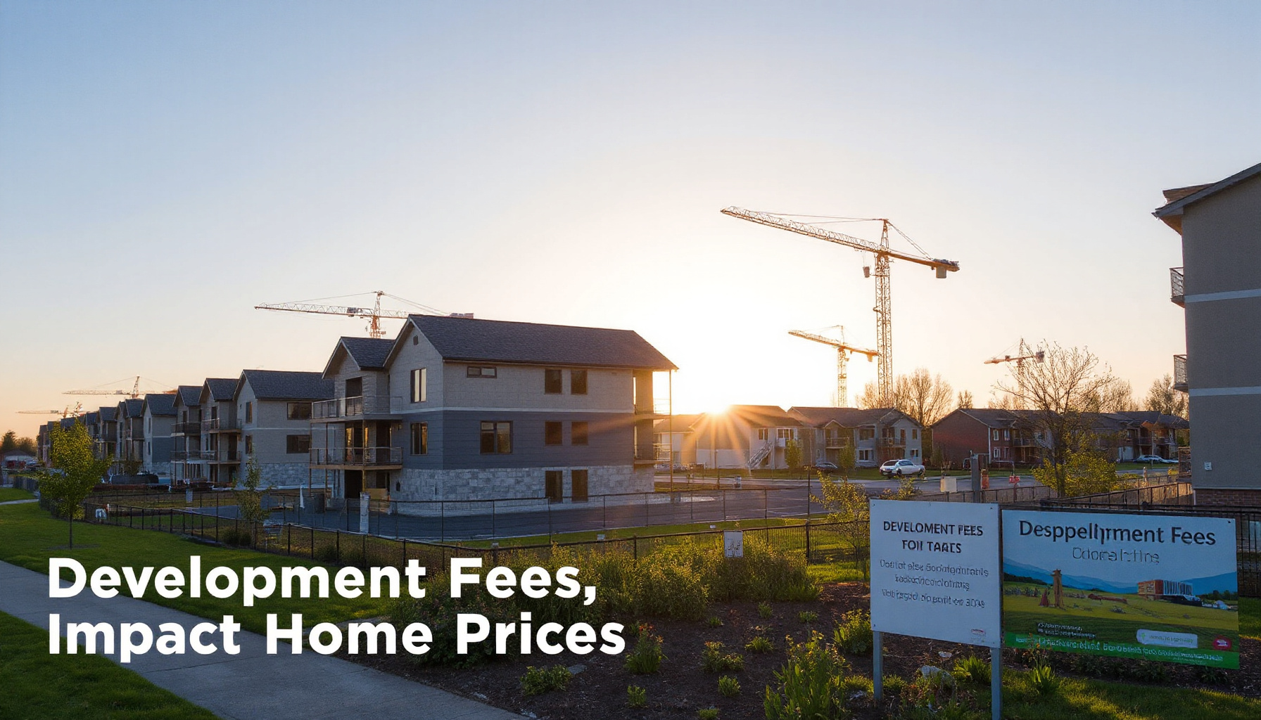 How Increased Development Fees Impact New Homebuyers: A Hidden Tax Explained